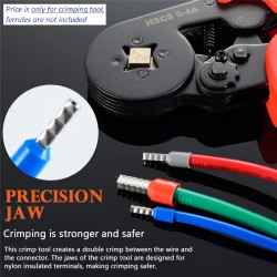 Terminal Crimping Pliers Tang Crimping Terminal - Size 0.25 - 10 mm2